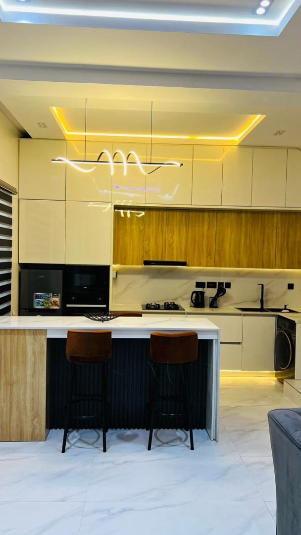 Fully equipped kitchen, Apartment Alpha, Nimbus Nook Ikeja GRA