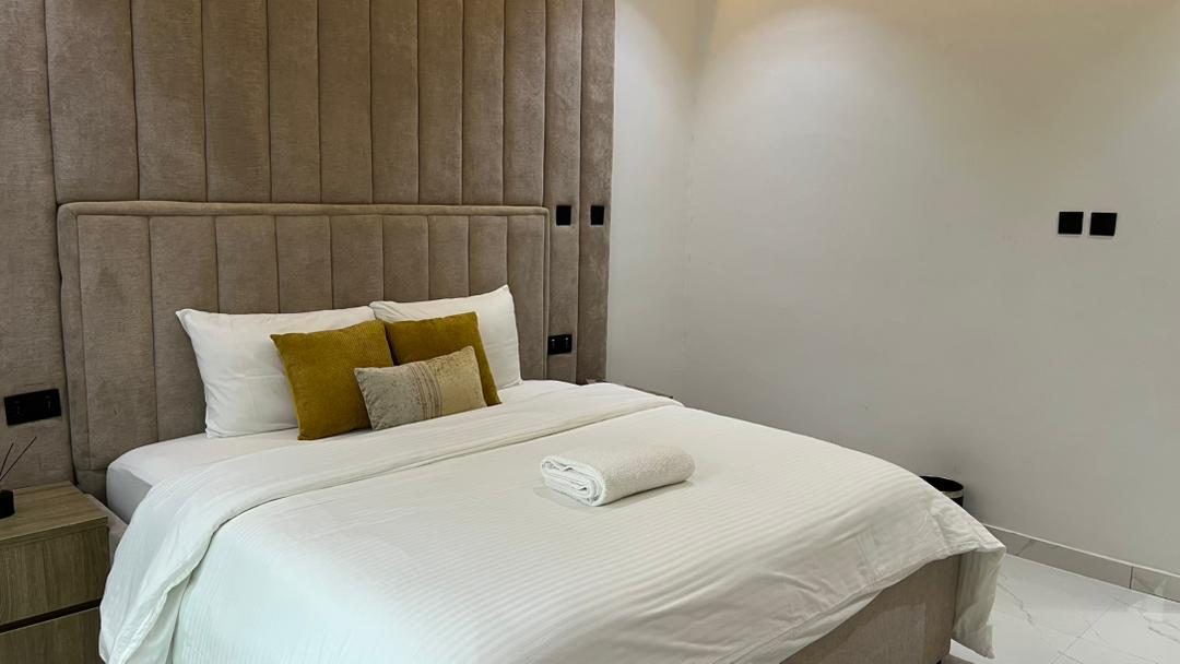Second bedroom, Apartment Charlie, Nimbus Nook Ikeja GRA
