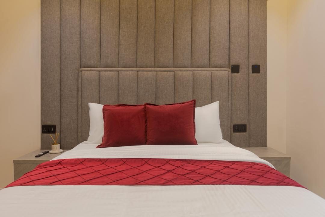 Bedroom details, Apartment Charlie, Nimbus Nook Ikeja GRA